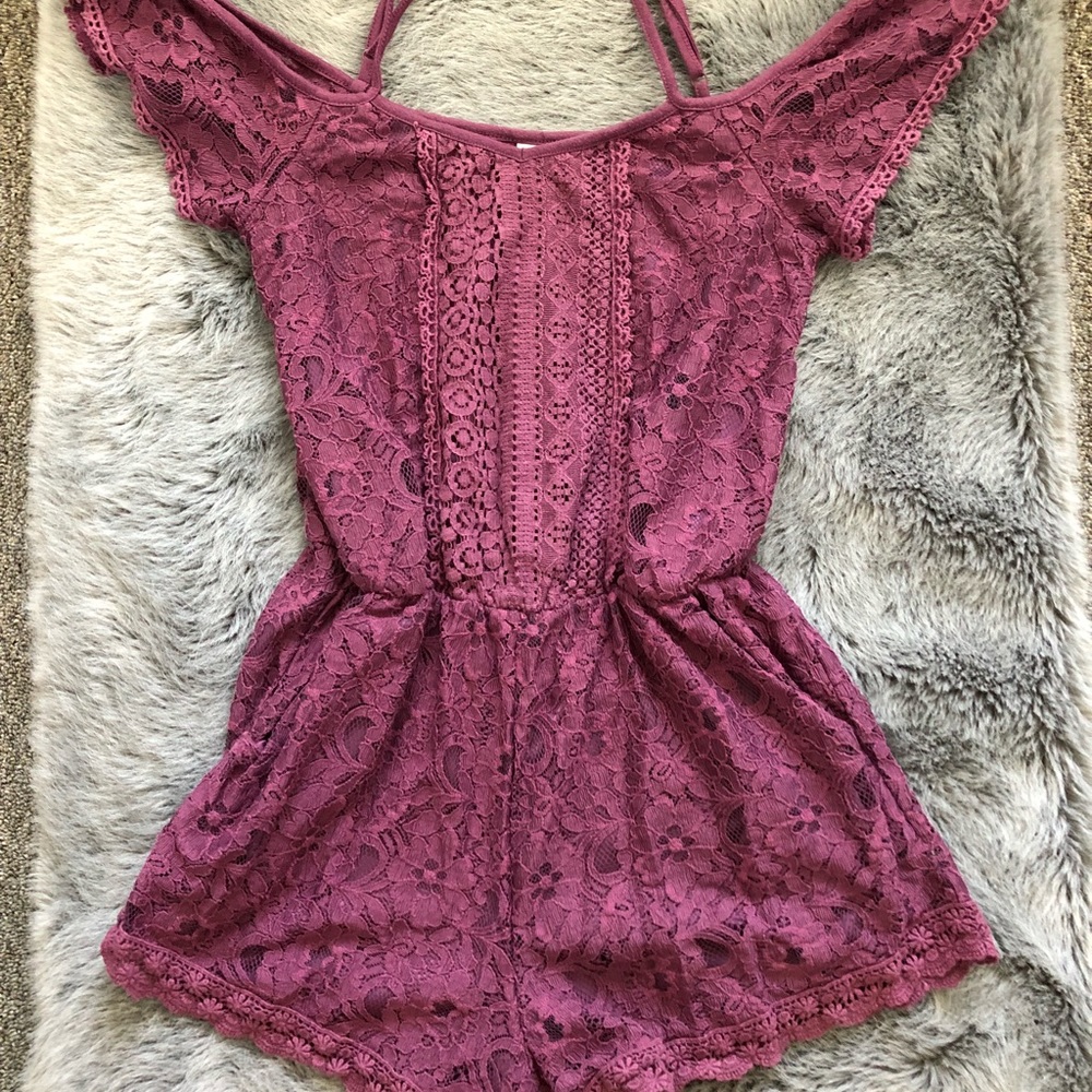 Purple Romper